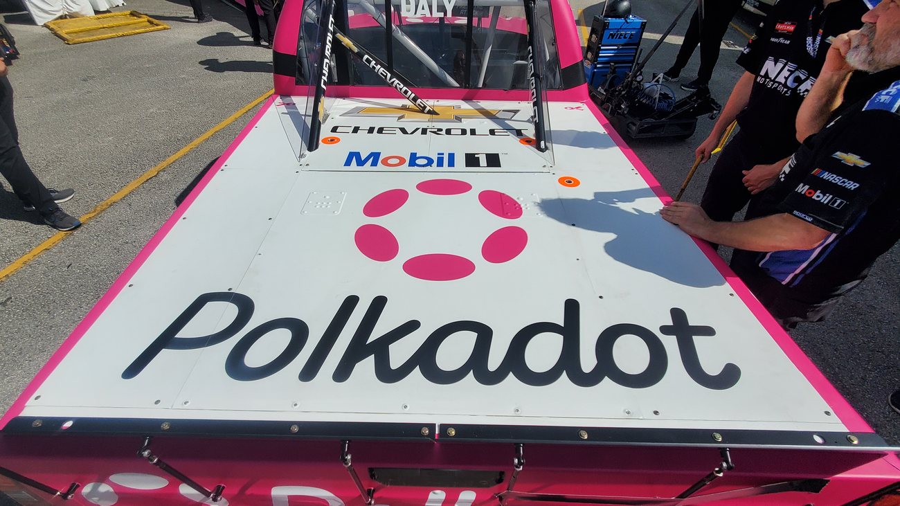 The Polkadot No. 44 NASCAR Truck Series entry
